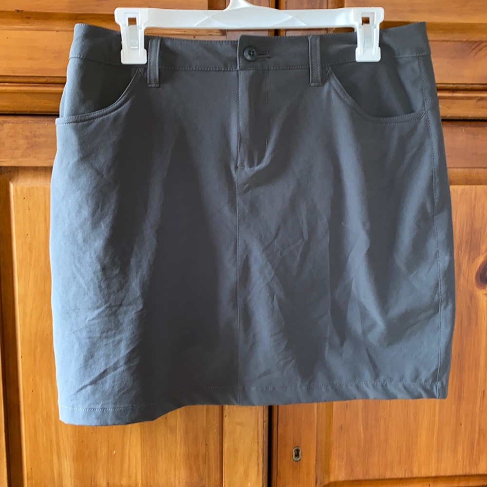 Eddie Bauer Womens Gray Athletic Golf Skirt